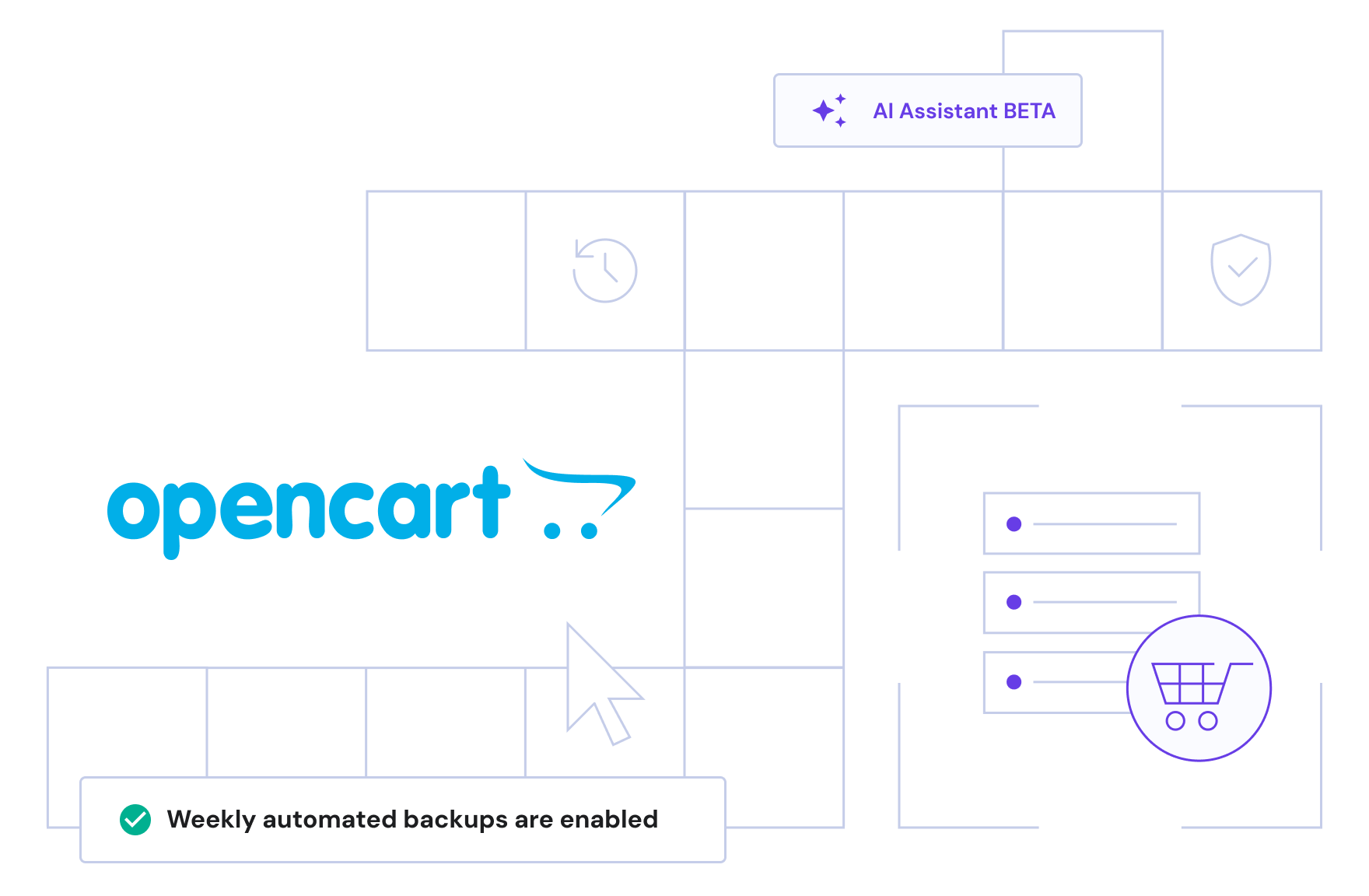 opencart hero section