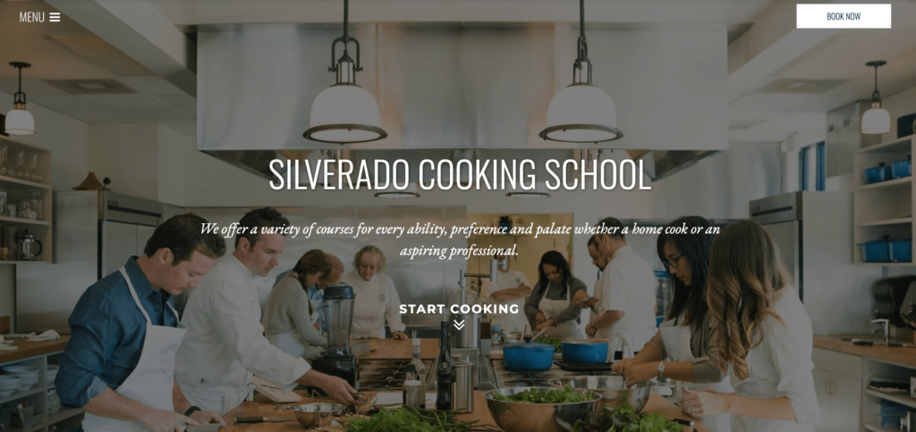 Silveradocookingschool homepage